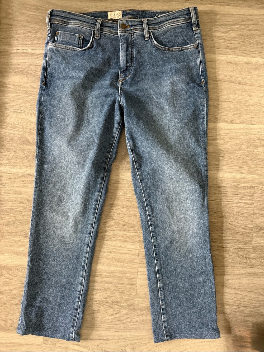 Pilcro Anthropologie Light Blue Denim Jeans: Regenerative Cotton size 31